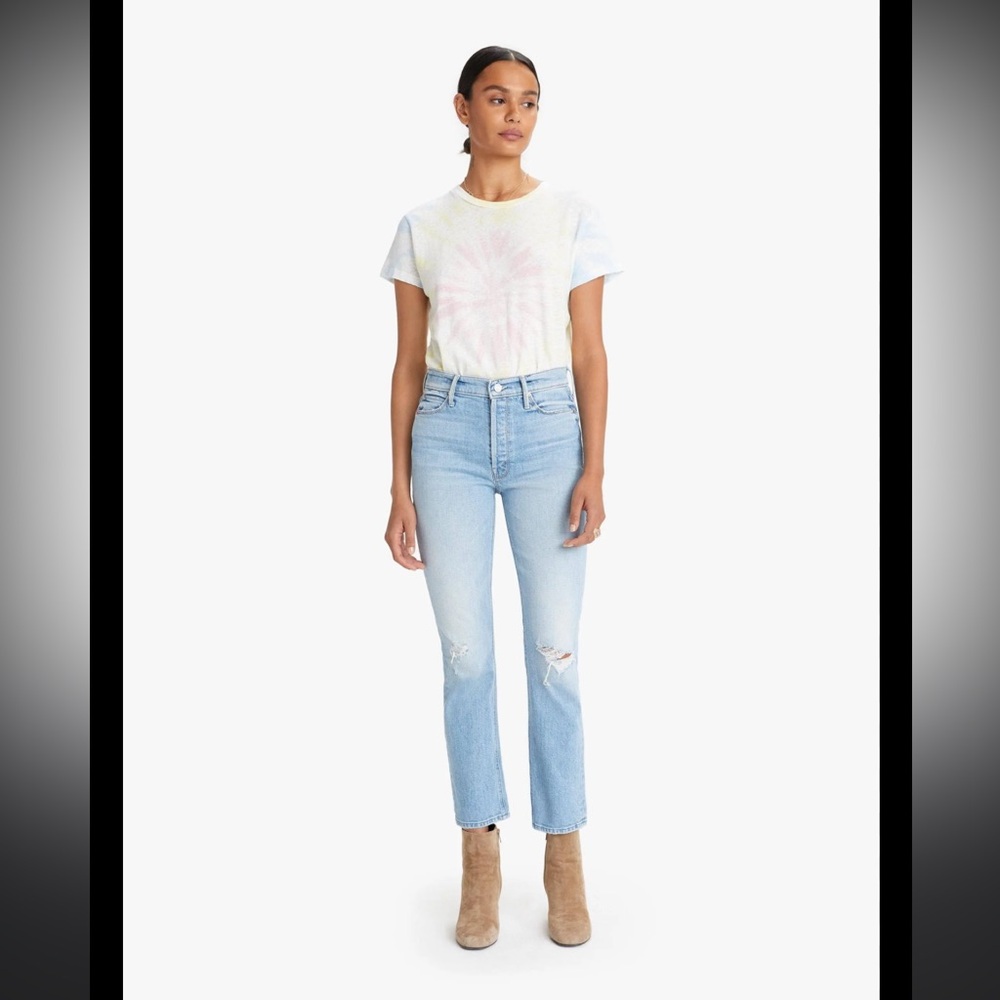 Mother Denim Dazzler Button Fly Ankle Slightly Intoxicated size 26